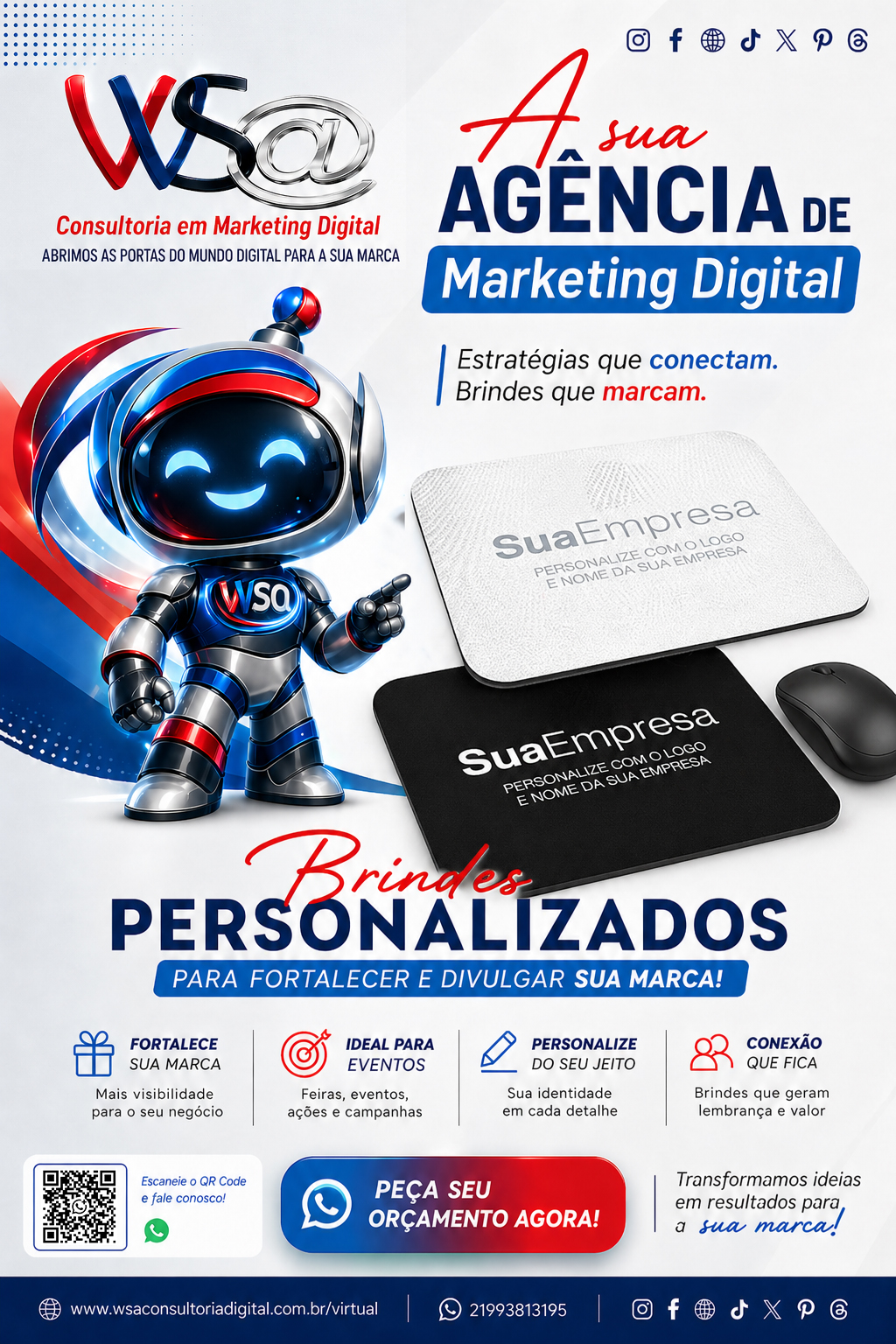 Mouse Pad personalizado a partir de 10 und