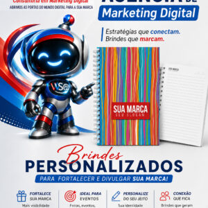 Caderno personalizado a partir de 10 und