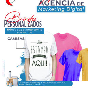 Camisa Personalizada a partir de 10 und