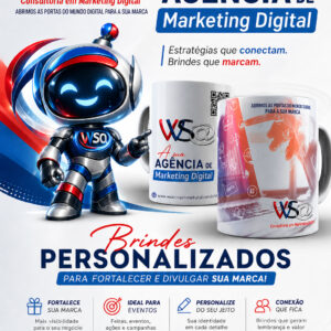 Caneca de Porcelana Personalizada a partir de 10 und