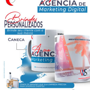 Caneca de Porcelana Personalizada a partir de 10 und